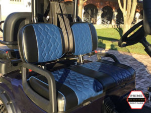 accessory feature: advanced ev icon custom two-toned seats