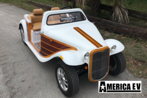 america ev california roadster woody, america ev 39 roadster woody