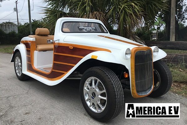 america ev california roadster woody, america ev 39 roadster woody