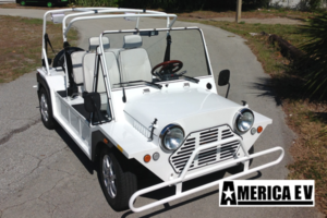 america ev mokee golf cart, luxury golf cart, mokee golf cart